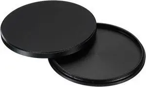 PATIKIL 55mm Lens Cap, Camera Lens Cap Cover Universal Front Metal Lens Filter Stacks Cap Protective Case for 55mm Camera Circular Polarizing Fader ND Filter, Black PATIKIL 55mm Lens Cap, Camera Lens Cap Cover Universal Front Metal Lens Filter Stacks Cap Protective Case for 55mm Camera Circular Polarizing Fader ND Filter, Black