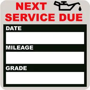 Oil Change Stickers Static Cling, 120pcs 2x2 in for Car Windshield | Clear No Residue Oil Change Reminder Sticker for Windshield, Next Service Due Labels for Car Auto Vehicle Window Oil Change Stickers Static Cling, 120pcs 2x2 in for Car Windshield | Clear No Residue Oil Change Reminder Sticker for Windshield, Next Service Due Labels for Car Auto Vehicle Window