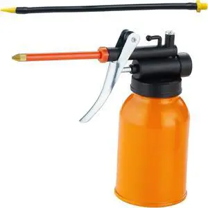 300ml Pump Oil Can with Flex and Straight Spout for All Lubrication Need of Car, Bikes and Machines 300ml Pump Oil Can with Flex and Straight Spout for All Lubrication Need of Car, Bikes and Machines