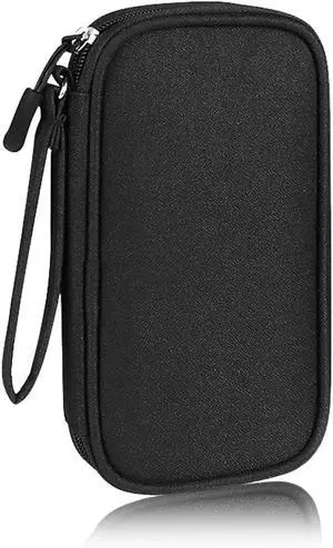Electronics Organizer Bag Pouch Cable Charger Organizer Travel Shockproof Cord Carrying Case for Earphone Powerbank USB Hard Drive SD Card (Black) Electronics Organizer Bag Pouch Cable Charger Organizer Travel Shockproof Cord Carrying Case for Earphone Powerbank USB Hard Drive SD Card (Black)