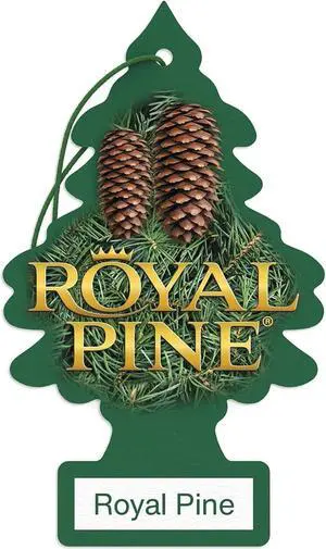 LITTLE TREES Car Air Freshener | Hanging Paper Tree for Home or Car | Royal Pine | 6 Pack LITTLE TREES Car Air Freshener | Hanging Paper Tree for Home or Car | Royal Pine | 6 Pack