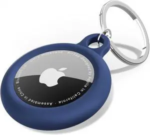 Oakxco for Airtag Keychain Silicone, Airtag Holder with Key Ring, Air Tag Cover Cute Accessories for Kids, Luggage, Car Dog Collar, Car, Compatible with Apple Airtag Case Waterproof Tracker, Navy Blue Oakxco for Airtag Keychain Silicone, Airtag Holder with Key Ring, Air Tag Cover Cute Accessories for Kids, Luggage, Car Dog Collar, Car, Compatible with Apple Airtag Case Waterproof Tracker, Navy Blue