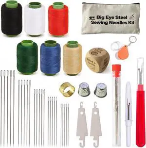 SZXINYAN 40pcs Steel Sewing Needles, Multi-Size Assortment Pack with Storage Tube, Sharp Point, Rust-Resistant, Professional Crafting and Mending SZXINYAN 40pcs Steel Sewing Needles, Multi-Size Assortment Pack with Storage Tube, Sharp Point, Rust-Resistant, Professional Crafting and Mending