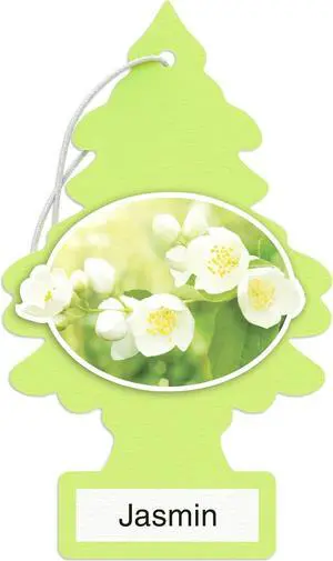 CAR FRESHNER U3S-32033 Jasmine Little Trees Air Freshener (3 Pack) CAR FRESHNER U3S-32033 Jasmine Little Trees Air Freshener (3 Pack)