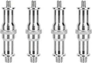 CAMVATE 1/4 to 3/8 Convertor Adapter Spigot Stud for Studio Light Stand | Ball Head, Wireless Flash Receiver, Trigger(4 Pieces) CAMVATE 1/4 to 3/8 Convertor Adapter Spigot Stud for Studio Light Stand | Ball Head, Wireless Flash Receiver, Trigger(4 Pieces)