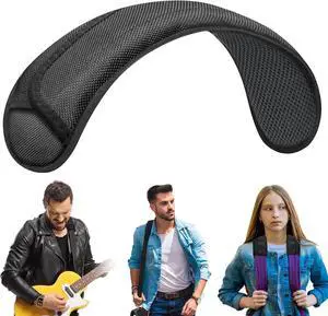 FIEIL Extra Thick Shoulder Strap Pad, Universal Replacement Shoulder Pad, for Shoulder Bags, Guitar Strap, Detachable Shoulder Strap Pad Pads Help Relieve Shoulder Pain(Sandwich Mesh) FIEIL Extra Thick Shoulder Strap Pad, Universal Replacement Shoulder Pad, for Shoulder Bags, Guitar Strap, Detachable Shoulder Strap Pad Pads Help Relieve Shoulder Pain(Sandwich Mesh)