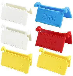 6 PCS Edge Stitch Lock Sewing Gauge Ruler Set Hand Quilting Ruler Set | Slip-resistant, secure on fabric, precise markings for even stitching, easy to use, ideal for embroidery, mending sewing 6 PCS Edge Stitch Lock Sewing Gauge Ruler Set Hand Quilting Ruler Set | Slip-resistant, secure on fabric, precise markings for even stitching, easy to use, ideal for embroidery, mending sewing