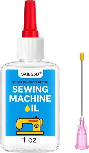1oz Fine Light Sewing Machine Oil and Lubricant with Applicator | Clear & Odorless,Prevent Rust & Noise,Fabric & Plastic Safe,Home & Industrial Mineral Sewing Machine Oil for Sewing Machines 1oz Fine Light Sewing Machine Oil and Lubricant with Applicator | Clear & Odorless,Prevent Rust & Noise,Fabric & Plastic Safe,Home & Industrial Mineral Sewing Machine Oil for Sewing Machines