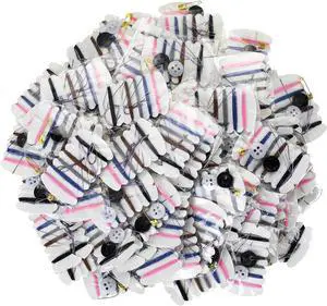 Tatuo Travel Sewing Kits Thread Repair Kit with Needles, Threads, Button, Pin for Hotel Amenities Necessities, 6 Colors (100 Sets) Tatuo Travel Sewing Kits Thread Repair Kit with Needles, Threads, Button, Pin for Hotel Amenities Necessities, 6 Colors (100 Sets)