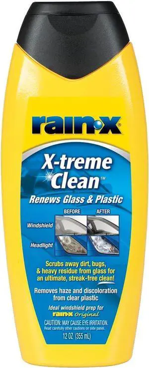 Rain-X 5080217 X-treme Clean Glass Cleaner - 12 fl oz. Rain-X 5080217 X-treme Clean Glass Cleaner - 12 fl oz.