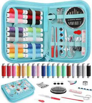 Coquimbo Sewing Kit Gifts for Teen Grils Adults Women Mom Grandma, Portable Sewing Supplies Contains Tape Measure, Scissors, Thimble, Thread, Sewing Needles (Alpaca) Coquimbo Sewing Kit Gifts for Teen Grils Adults Women Mom Grandma, Portable Sewing Supplies Contains Tape Measure, Scissors, Thimble, Thread, Sewing Needles (Alpaca)