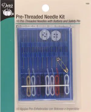 Dritz 153 Pre-Threaded Needle Kit Dritz 153 Pre-Threaded Needle Kit