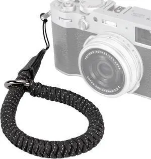 SMALLRIG Camera Wrist Strap, Universal Braided Camera Hand Strap | Adjustable Safety Strap Compatible for DSLR or Mirrorless Camera(Black) SMALLRIG Camera Wrist Strap, Universal Braided Camera Hand Strap | Adjustable Safety Strap Compatible for DSLR or Mirrorless Camera(Black)