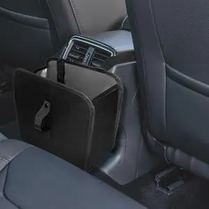 BFXM Car Trash Can, 2 Gallons Car Garbage Bag Hanging | Collapsible Hanging Car Trash Bin for Car Seat, Leakproof Garbage Bags, Car Interior Accessories BFXM Car Trash Can, 2 Gallons Car Garbage Bag Hanging | Collapsible Hanging Car Trash Bin for Car Seat, Leakproof Garbage Bags, Car Interior Accessories