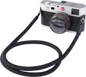 Camera Strap Vintage 100cm Nylon Climbing Rope Camera Neck Shoulder Strap for Micro Single and DSLR Camera.(Black) Camera Strap Vintage 100cm Nylon Climbing Rope Camera Neck Shoulder Strap for Micro Single and DSLR Camera.(Black)