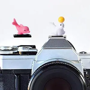 Camera Hot Shoe Cover, Cartoon Hot Shoe Cap, Hot Shoe Protector Compatible with Sony Fujifilm Fuji Canon Nikon Pentax Leical Panasonic (2pcs Seal Dolphin) Camera Hot Shoe Cover, Cartoon Hot Shoe Cap, Hot Shoe Protector Compatible with Sony Fujifilm Fuji Canon Nikon Pentax Leical Panasonic (2pcs Seal Dolphin)