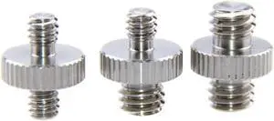 CAMVATE Male to Male Screw Adapter Set for Camera Tripod, 3-Pack CAMVATE Male to Male Screw Adapter Set for Camera Tripod, 3-Pack