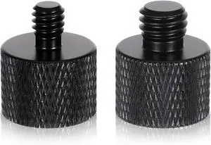 Xthrotsenk 2pcs 1/4 to 3/8 & 3/8 to 1/4 Camera Tripod Adapter Tripod Screw Adapter 1/4 Male to 3/8 Female and 3/8 Male to 1/4 Female Adapters Set for Camera Monitor Tripods Microphone Mic Stand Mount Xthrotsenk 2pcs 1/4 to 3/8 & 3/8 to 1/4 Camera Tripod Adapter Tripod Screw Adapter 1/4 Male to 3/8 Female and 3/8 Male to 1/4 Female Adapters Set for Camera Monitor Tripods Microphone Mic Stand Mount