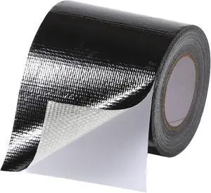 RV Awning Repair Tape: 3" x 30FT Black Fabric Heavy Duty Waterproof Patch Kit for Sail Tent Boat Cover Outdoor Repair RV Awning Repair Tape: 3" x 30FT Black Fabric Heavy Duty Waterproof Patch Kit for Sail Tent Boat Cover Outdoor Repair