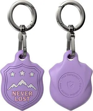 AirTag Holder Keychain, Waterproof AirTag Case with Swivel Key Ring | Compatible with Apple AirTag; stylish embossed silicone Air Tag holder keeps your AirTag secure on keys, bags and luggage AirTag Holder Keychain, Waterproof AirTag Case with Swivel Key Ring | Compatible with Apple AirTag; stylish embossed silicone Air Tag holder keeps your AirTag secure on keys, bags and luggage