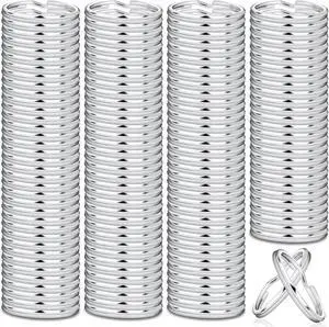PAXCOO 200Pcs Split Key Rings Bulk for Keychain and Crafts, 1 inch (25mm) PAXCOO 200Pcs Split Key Rings Bulk for Keychain and Crafts, 1 inch (25mm)