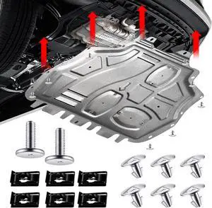 14PCS Engine Splash Shield Hardware Kit, Lower Cover Pin Screws and Clips, 90674-TY2-A01 90105-TBA-A00 14PCS Engine Splash Shield Hardware Kit, Lower Cover Pin Screws and Clips, 90674-TY2-A01 90105-TBA-A00