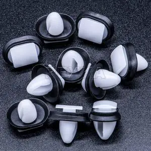 Rexka 10pcs Back Door Trim Moulding Clip Compatible with RAM Chrysler 68093998AA Dodge Ram Promaster 2014 - On 68093998-AA Rexka 10pcs Back Door Trim Moulding Clip Compatible with RAM Chrysler 68093998AA Dodge Ram Promaster 2014 - On 68093998-AA