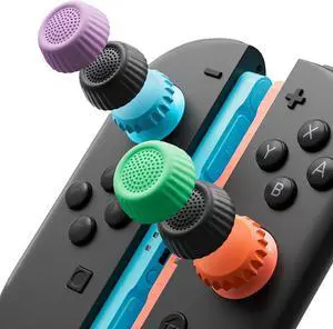 COOWPS Switch 2 Thumb Grips for Nintendo Switch 2 and Pro Controllers | Joy-Con Anti-Slip Silicone Joystick Cover, Ergonomic Design Enhanced Gaming Grip, Comfortable & Durable Protection for Button COOWPS Switch 2 Thumb Grips for Nintendo Switch 2 and Pro Controllers | Joy-Con Anti-Slip Silicone Joystick Cover, Ergonomic Design Enhanced Gaming Grip, Comfortable & Durable Protection for Button