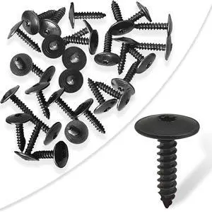 30 PCS Fender Liner Splash Guard Under Cover License Bracket Truss Head Tapping Screw Bolt Compatible with Volkswagon,Audi,Porsche N90892001 N90775001, Stainless steel Hex Head Screws 30 PCS Fender Liner Splash Guard Under Cover License Bracket Truss Head Tapping Screw Bolt Compatible with Volkswagon,Audi,Porsche N90892001 N90775001, Stainless steel Hex Head Screws