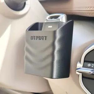 Key Fob Holder for Car Dashboard, Chapstick Holder for Car,Garage Key Remote Mount Organizer, White Elephant Gifts for Adults,Comes with Strong Stickers (1, Black) Key Fob Holder for Car Dashboard, Chapstick Holder for Car,Garage Key Remote Mount Organizer, White Elephant Gifts for Adults,Comes with Strong Stickers (1, Black)