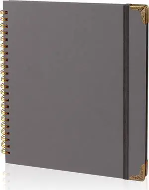 Joyberg Scrapbook 80 Pages, Scrapbooking Supplies 8 x 8 In, Scrapbook Album Suitable for Album Memory Book Wedding, Anniversary Family, DIY Craft Projects (Gray) Joyberg Scrapbook 80 Pages, Scrapbooking Supplies 8 x 8 In, Scrapbook Album Suitable for Album Memory Book Wedding, Anniversary Family, DIY Craft Projects (Gray)