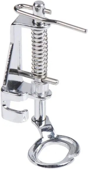 PannySewCraft Large Metal Darning Foot Free Motion Presser Foot - Fits All Low Shank Singer, Brother, Babylock, Euro-Pro, Janome, Kenmore, White, Juki, New Home, Simplicity, Elna and More! PannySewCraft Large Metal Darning Foot Free Motion Presser Foot - Fits All Low Shank Singer, Brother, Babylock, Euro-Pro, Janome, Kenmore, White, Juki, New Home, Simplicity, Elna and More!