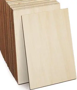 SIWUCHYE Unfinished Wood, 15 Pack Basswood Sheets for Crafts, Craft Wood Board for House Aircraft Ship Boat Arts and Crafts, School Projects, Wooden DIY Ornaments(150x100x2mm) SIWUCHYE Unfinished Wood, 15 Pack Basswood Sheets for Crafts, Craft Wood Board for House Aircraft Ship Boat Arts and Crafts, School Projects, Wooden DIY Ornaments(150x100x2mm)