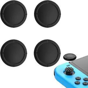 4Pcs, Replacement Joystick Covers for Nintendo Switch/Oled/Lite, Black | Silicone, Analog Joystick Cover, Thumb Stick Cap, Thumb Grips for Joycon 4Pcs, Replacement Joystick Covers for Nintendo Switch/Oled/Lite, Black | Silicone, Analog Joystick Cover, Thumb Stick Cap, Thumb Grips for Joycon