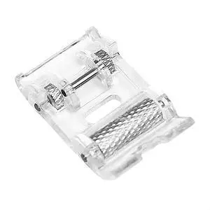 TISEKER Roller Presser Foot for Leather, Vinyl | For All Low Shank Singer, Brother, Babylock, Euro-Pro, Janome, Kenmore, White, Juki, New Home, Elna and More Sewing Machines TISEKER Roller Presser Foot for Leather, Vinyl | For All Low Shank Singer, Brother, Babylock, Euro-Pro, Janome, Kenmore, White, Juki, New Home, Elna and More Sewing Machines
