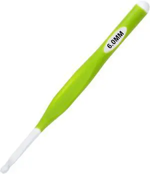Hobekoee 6mm Crochet Hook,Extra Long Crochet Hooks with Soft Ergonomic Handle for Arthritic Hands,Multicolor Crochet Needles for Beginners and Experiencer Hobekoee 6mm Crochet Hook,Extra Long Crochet Hooks with Soft Ergonomic Handle for Arthritic Hands,Multicolor Crochet Needles for Beginners and Experiencer