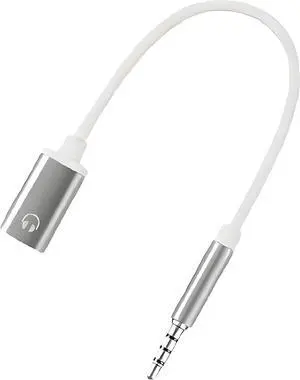 3.5mm Male to Type-C Female Audio Adapter Cable, White, Compatible with Smartphones, MP3 Players, Laptops, Tablets 3.5mm Male to Type-C Female Audio Adapter Cable, White, Compatible with Smartphones, MP3 Players, Laptops, Tablets