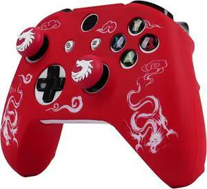 RALAN Controller Skin for Xbox One, Anti-Slip Silicone Controller Cover Protector Case Compatible for Xbox 1 Wireless/Wired Gamepad Joystick with 2 Cute Thumb Grips Caps. RALAN Controller Skin for Xbox One, Anti-Slip Silicone Controller Cover Protector Case Compatible for Xbox 1 Wireless/Wired Gamepad Joystick with 2 Cute Thumb Grips Caps.