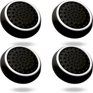 MatoSan 4 Thumbstick Grip Caps Universal Silicone Controller Covers Enhanced Grip, Precision & Protection Anti-Slip Joystick Accessories for All Modern Game Controllers MatoSan 4 Thumbstick Grip Caps Universal Silicone Controller Covers Enhanced Grip, Precision & Protection Anti-Slip Joystick Accessories for All Modern Game Controllers