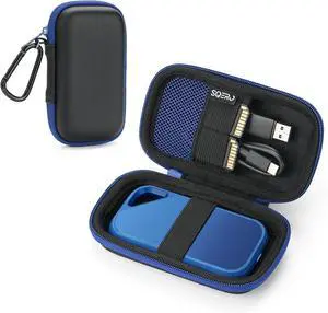 Hard Case for SanDisk Extreme/SanDisk PRO 1TB 2TB 4TB 500GB / Passport Portable SSD, Protective Travel Storage Cover Bag (Not fit USB4) Hard Case for SanDisk Extreme/SanDisk PRO 1TB 2TB 4TB 500GB / Passport Portable SSD, Protective Travel Storage Cover Bag (Not fit USB4)