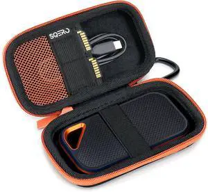 Hard Case for SanDisk Extreme/SanDisk PRO 1TB 2TB 4TB 500GB / Passport Portable SSD, Protective Travel Storage Cover Bag (Not fit USB4) Hard Case for SanDisk Extreme/SanDisk PRO 1TB 2TB 4TB 500GB / Passport Portable SSD, Protective Travel Storage Cover Bag (Not fit USB4)
