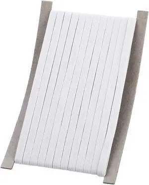 Airisoer Elastic Bands for Sewing 1/4 Inch x 12 Yards, White | Stretchable Knit Elastic Spool, Durable & Strong, for Waistbands, Pants, Clothes, DIY Crafts & Sewing, and Everyday Fixes Airisoer Elastic Bands for Sewing 1/4 Inch x 12 Yards, White | Stretchable Knit Elastic Spool, Durable & Strong, for Waistbands, Pants, Clothes, DIY Crafts & Sewing, and Everyday Fixes