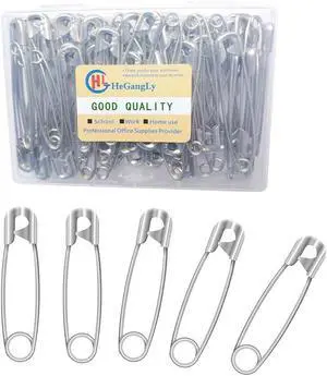 80Pcs Extra Large Safety Pins 2.2 inch (55mm) -Heavy Duty Large Safety Pins, Stainless Steel Safety Pin for Sewing,Baby Clothing, Diapers,Laundry,Decorations. 80Pcs Extra Large Safety Pins 2.2 inch (55mm) -Heavy Duty Large Safety Pins, Stainless Steel Safety Pin for Sewing,Baby Clothing, Diapers,Laundry,Decorations.