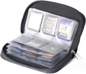 1pcs Memory Card Storage Carrying Pouch Case Holder Wallet for CF/SD/SDHC/MS/DS 1pcs Memory Card Storage Carrying Pouch Case Holder Wallet for CF/SD/SDHC/MS/DS