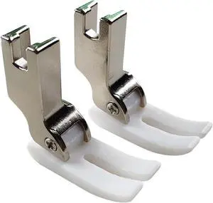 2PCS Industry Sewing Machine Teflon Presser Foot for Juki Brother Singer Consew Industrial Lockstitch Sewing Machines 2PCS Industry Sewing Machine Teflon Presser Foot for Juki Brother Singer Consew Industrial Lockstitch Sewing Machines