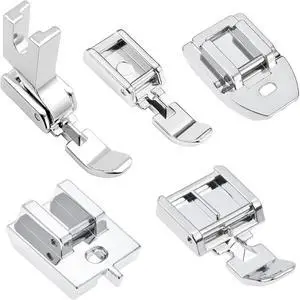 5PCS Invisible Zipper Foot, Invisible & Concealed Zipper Presser Feet for Precise Zipper Installation for All Low ShankSnap on Singer, Brother, Babylock, JanomeSewing Machines 5PCS Invisible Zipper Foot, Invisible & Concealed Zipper Presser Feet for Precise Zipper Installation for All Low ShankSnap on Singer, Brother, Babylock, JanomeSewing Machines