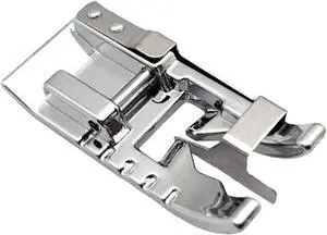 Stitch in Ditch Foot/Edge Joining Foot Sewing Machine Presser Foot - Fits All Low Shank Snap-On Singer, Brother, Babylock, Janome, Kenmore, White, Juki, New Home, Simplicity, Elna etc. Stitch in Ditch Foot/Edge Joining Foot Sewing Machine Presser Foot - Fits All Low Shank Snap-On Singer, Brother, Babylock, Janome, Kenmore, White, Juki, New Home, Simplicity, Elna etc.