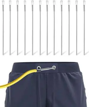 12pcs Spring Drawstring Threader,Flexible and Elastic Drawstring Threader Tool DIY Rope Threader Clip Drawstring Replacement for Hoodies Drawstring Puller for Sweatpants,Shorts,Jackets,Coat 12pcs Spring Drawstring Threader,Flexible and Elastic Drawstring Threader Tool DIY Rope Threader Clip Drawstring Replacement for Hoodies Drawstring Puller for Sweatpants,Shorts,Jackets,Coat