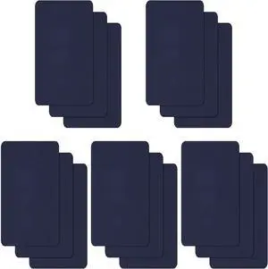 WILLBOND 15 Pieces Nylon Repair Patches Self-Adhesive Nylon Fabric Patch Waterproof Repair Patches for Clothing Down Jacket Tent Clothes Bag(7.87 x 3.94 Inches)(Dark Blue) WILLBOND 15 Pieces Nylon Repair Patches Self-Adhesive Nylon Fabric Patch Waterproof Repair Patches for Clothing Down Jacket Tent Clothes Bag(7.87 x 3.94 Inches)(Dark Blue)