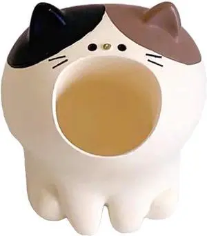 LINFANG Diamond Art Tool Desktop Trash Can Ornament Cute Tool, Diamond Painting Accessories, Diamond Art Kit for Adults, Creative Mini Garbage Can, Small Storage | Ideal for Diamond Work (Cat) LINFANG Diamond Art Tool Desktop Trash Can Ornament Cute Tool, Diamond Painting Accessories, Diamond Art Kit for Adults, Creative Mini Garbage Can, Small Storage | Ideal for Diamond Work (Cat)